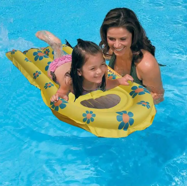 Cartoon children&#39;s water ski board surfboard inflatable floating bucket watering - £24.78 GBP