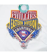 Vintage 1993 MLB Phillies Eastern Division Champions Tee Shirt XL Deadst... - £30.64 GBP