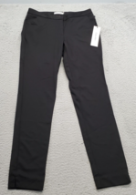 Calvin Klein Pants Womens Size 2 Black Flat Front Slim Fit Skinny Super ... - $27.76