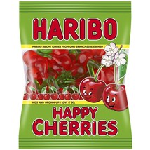 Haribo HAPPY CHERRIES Gummies -175g -Made in Germany FREE SHIPPING - £6.55 GBP