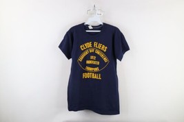 Vtg 70s Russell Athletic Mens L Clyde Fliers 1972 Sandusky Bay Football T-Shirt - £71.52 GBP