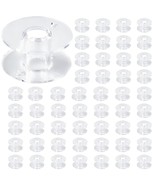 50 Pack Clear Plastic Sewing Machine Bobbins Class 15 Sewing Bobbins Com... - £9.00 GBP