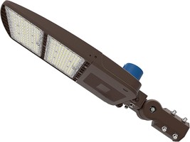 OSTEK 300W LED Parking Lot Lights with Dusk-to-Dawn Photocell, Outdoor, 277V - £155.06 GBP