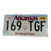 2014 ARKANSAS Diamond License Plate Tag Man Cave The Natural State #169 TGF - £9.16 GBP