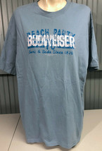 Budweiser Beer Beach Party Retro Distressed XL T-Shirt - $15.23
