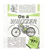 1947 Whizzer Motorcycle Advertisement Motor Co Transportation Vintage DW... - $460.99 MXN