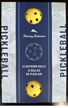 TOMMY BAHAMA 12 pk  PICKLEBALL OUTDOOR BALLS 12 PACK NEW - $23.75