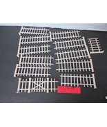 Plasticville 8 White Picket Fence Sections and Stationary Gate 2.25&quot;H - $9.13 CAD
