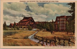 Old Faithful Inn Yellowstone National Park Postcard PC349 - £3.74 GBP