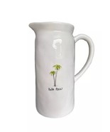 RAE DUNN PALM TREES  PITCHER By MAGENTA  8.5”h x 4.5”w BRAND NEW. - €16,37 EUR