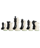 Large Quadruple Weighted Tournament Chess Pieces 4 Inch King 3.6lbs Extr... - £27.26 GBP