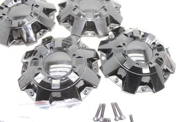 AMERICAN OFFROAD WHEEL CENTER CAPS BLACK 9134L218 E6276 image 6