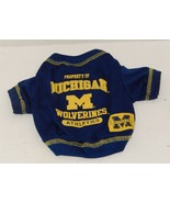 Michigan Wolverines Dog Cat Pet XS Shirt Jersey Apparel NCAA Collegiate ... - $276.49 MXN