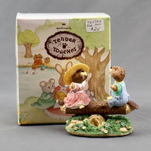 Hallmark Tender Touches Teeter for Two Beavers Teeter Totter Figurine QE... - $14.97