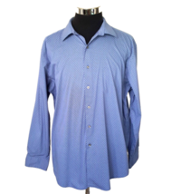 Alfani Dress Shirt Men&#39;s Size X-Large Regular Fit Button Front  17-17.5 - £11.84 GBP