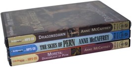 New LOT Of 3 ANNE MCCAAFFREY MP3 CD AUDIOBOOKS Dragonriders Of Pern Series - £31.60 GBP