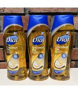 3 Dial Coconut Oil Nourishing Body Wash 21oz New - £38.90 GBP