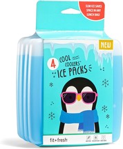 Slim Ice Packs, Reusable And Long-Lasting, Ideal For Your, Beach Cooler ... - £23.44 GBP