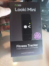 FITVII  Looki-mini  Fitness Tracker Slim AMOLED Fitness Watch 2025 Purple  - $34.30