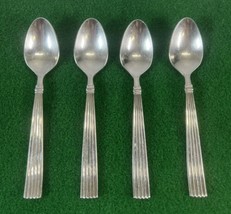 4 teaspoons Reed &amp; Barton 6 1/8&quot; CRESCENDO Stainless 18/8 Silverware - $79.19