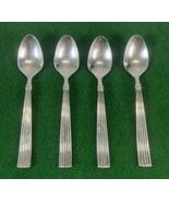 4 teaspoons Reed &amp; Barton 6 1/8&quot; CRESCENDO Stainless 18/8 Silverware - £62.75 GBP