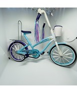 Journey Girls /American Girl Aqua Beach Cruiser Bicycle For  18&quot; Doll - $439.15 MXN