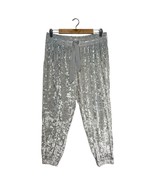 Victorias Secret Pants Womens XL Crushed Velvet Joggers Pull On Drawstri... - £20.31 GBP