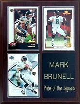Frames, Plaques and More Mark Brunell Jacksonville Jaguars 3-Card 7x9 Plaque - £17.68 GBP