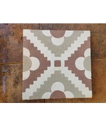 Hydraulic Tile with Geometric Design Over 70 Years 20x20x2 cm - $901.52 MXN
