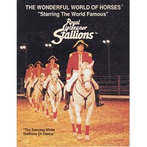 Vintage Events Program Souvenir for Royal Lipizzaner Stallions, Dancing ... - $28.06