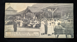 Vintage RPPC ~ &quot;Scene in Hershey Park&quot; Hershey Chocolate PA Postcard - £7.04 GBP