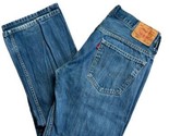 Levis 569 Jeans 32x30 Blue Loose Straight Denim Pants Mens - $17.33