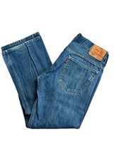 Levis 569 Jeans 32x30 Blue Loose Straight Denim Pants Mens - £13.82 GBP