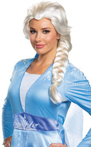 Disguise Women&#39;s Disney Elsa Frozen 2 Wig, Blonde, One Size Adult - £77.91 GBP