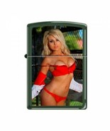 Zippo Lighter - Sexy Blonde in Dugout Green Matte - 853291 - $44.49 CAD