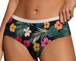 Tropical Hibiscus Panties for Women Lace Briefs Soft Ladies Hipster Unde... - $13.99