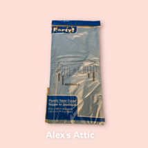 Plastic Tablecloth Disposable  Table Cover Extra Thick 54&quot; X 108&quot; Rect - $11.88