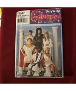 Simplicity Pattern 3647 Sz XS-XL Unisex Greek Roman Toga Costume Cosplay... - $12.16 CAD