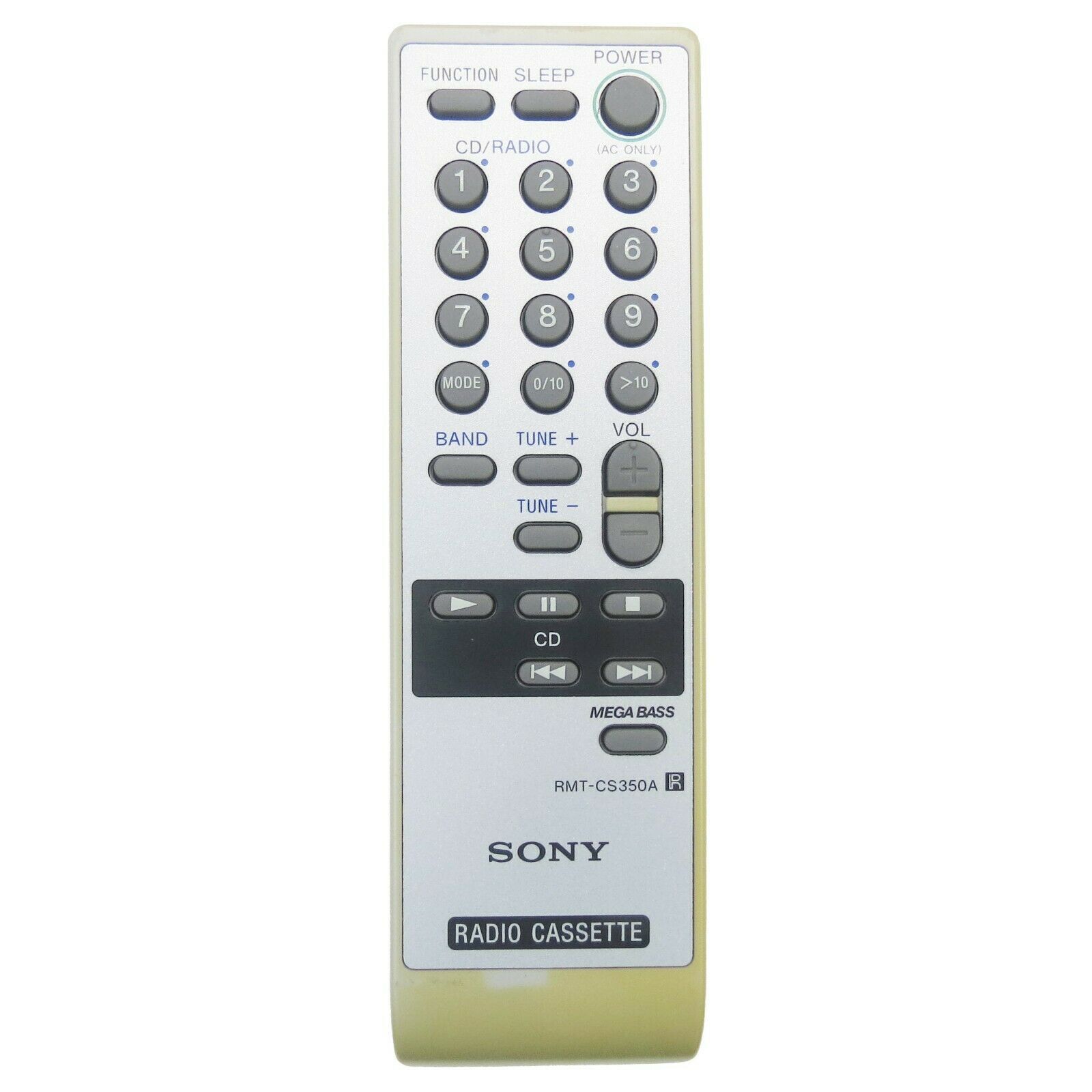 Sony RMT-CS350A Factory Original Audio Remote **SEE PHOTOS** CFD-S350L, ... - $11.18