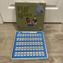 Vintage Shinsei Flip and Learn States &amp; Capitals Educational Tutor Game ... - £55.91 GBP