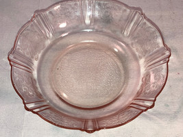 Pink American Sweetheart Cereal Bowl Depression Glass - £15.84 GBP