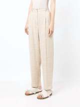 Forte Forte - JACQUARD TROUSERS - $160.00