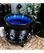 Alchemy Cauldron Ceramic Porcelain Coffee Mug Soup Bowl Earth Venus Jupi... - $436.73 MXN