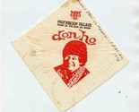 Don Ho Show Cocktail Napkin Polynesian Palace 1976 The Reef Edgewater  - £9.39 GBP