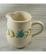 Vintage Pottery Franciscan Tulip Time Cream Pitcher - $460.95 MXN