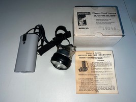 Justrite Electric Head Lantern #19046 W/Original Box Works Lamp Light Fl... - $39.59