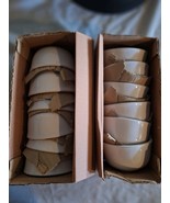 12 Porcelain soup Cups, 8 Ounce New Dessert Bowls, Soup Dipping Sauce Bowls - $208.58 MXN