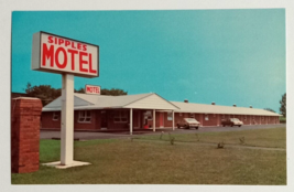 Sipple&#39;s Motel Next to Finger Lakes Racetrack Victor NY UNP Postcard c1970s - $7.99