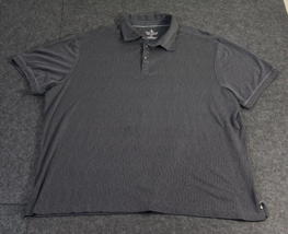 Nat Nast Luxury Originals Polo Shirt Size 2XL Short Sleeve Dark Gray Charcoal - £17.17 GBP