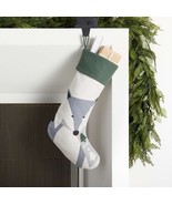 Crate &amp; Barrel Fox Christmas Stocking, New! - $543.11 MXN